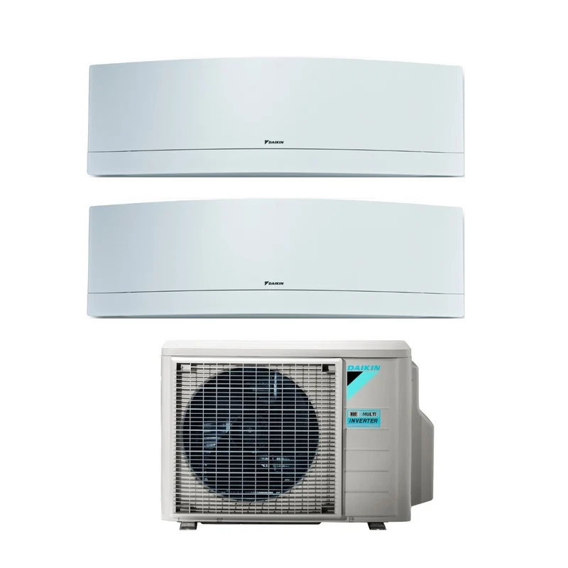 Daikin Bluevolution Dual Split Inverter-Klimaanlage EMURA WHITE 9+12-Serie mit 2MXM40M/N R-32 integriertem WLAN 9000+12000, Farbe Weiß – italienische Garantie