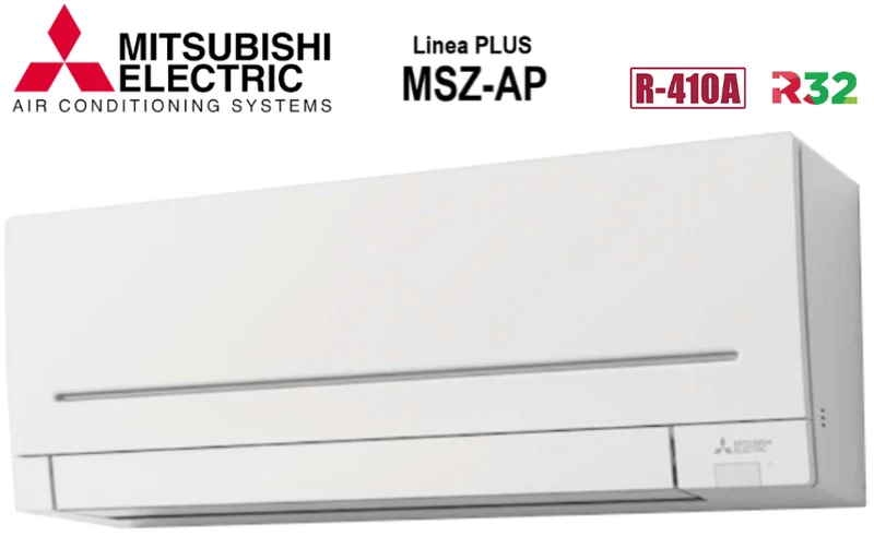 Unità Interna a Parete Mitsubishi Inverter Serie AP MSZ-AP25VG 9000 btu R-32/R-410