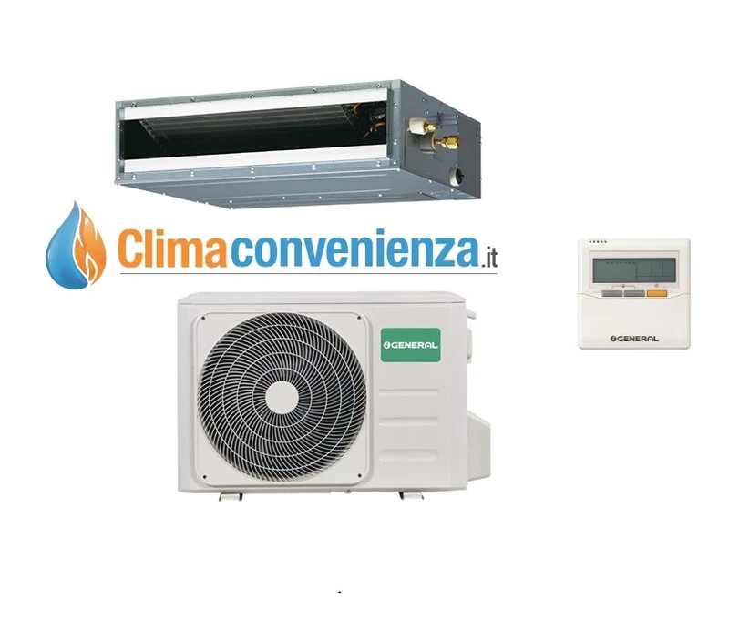 Fujitsu General Kanalklimaanlage 12000 BTU ARHG12LLTB KOMPAKT