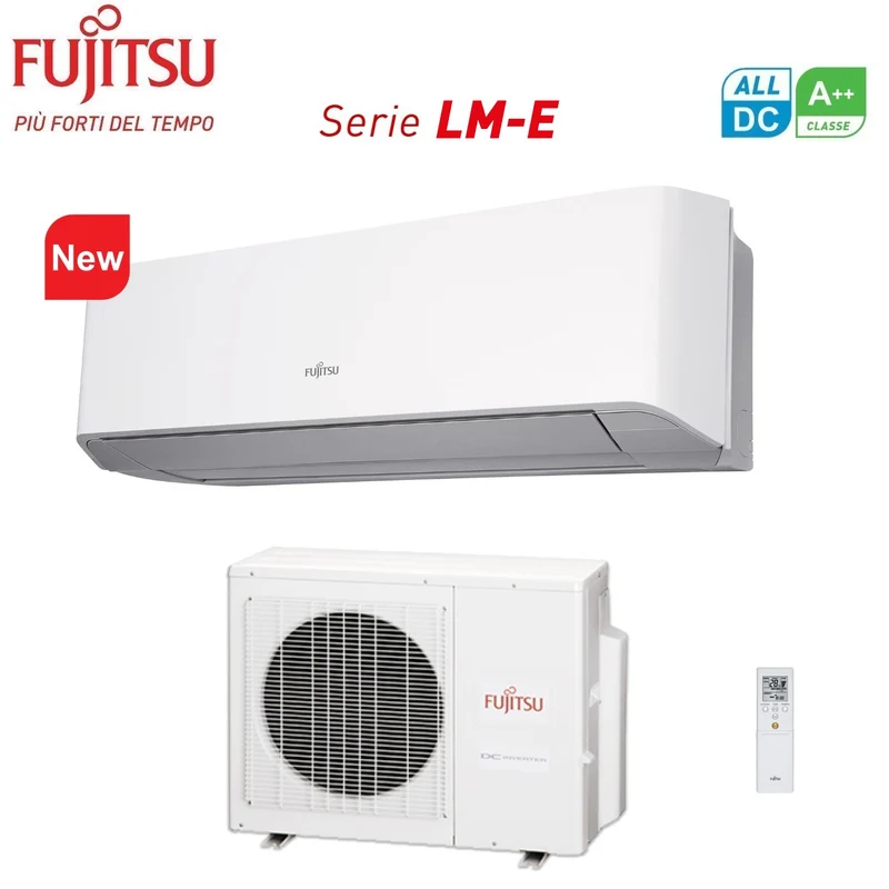 Climatizzatore Condizionatore Fujitsu Inverter serie LM-E 12000 Btu ASYG12LMCE ex ASYG12LMCA R-410 Classe A++