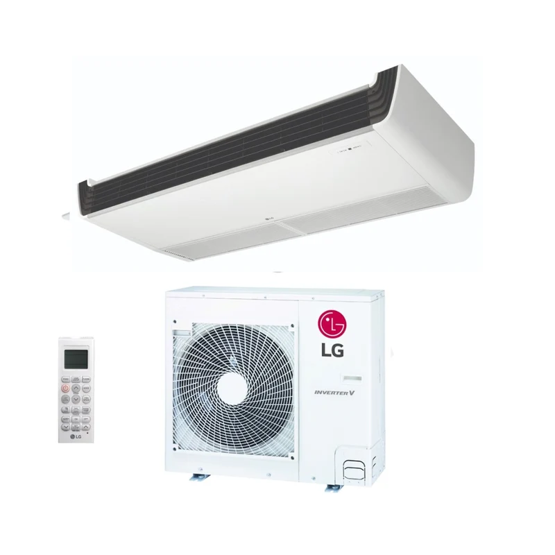LG Decken-Inverter-Klimaanlage 18000 Btu UV18F einphasig R-32 Wi-Fi optionale Standard-Fernbedienung im Lieferumfang enthalten – neu