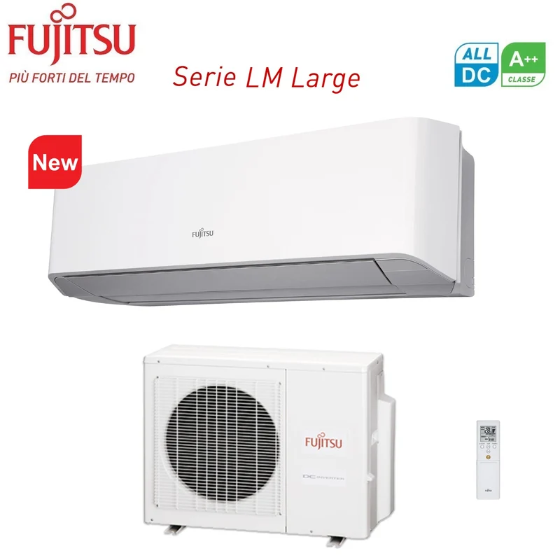Climatizzatore Condizionatore Fujitsu Inverter serie LM-E 9000 Btu ASYG09LMCE ex ASYG09LMCA 9000 Btu Classe A++