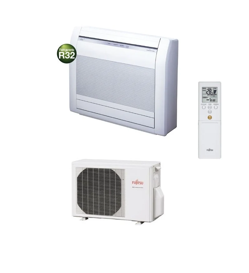 Condizionatore Fujitsu Pavimento KV 12000 Btu AGEG12KVCA R-32 Wi-Fi Optional