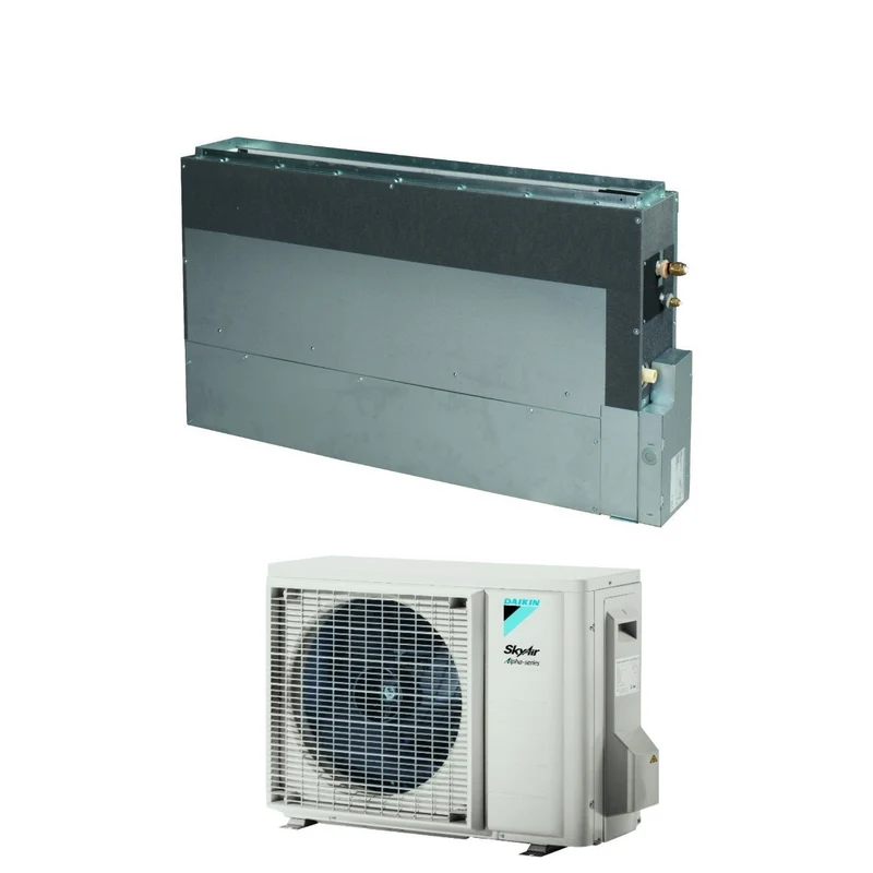 Daikin Bluevolution Einbau-Bodenklimaanlage SkyAir Alpha-Serie 12000 Btu FNA35A9 + RZAG35A R-32 Wi-Fi optional