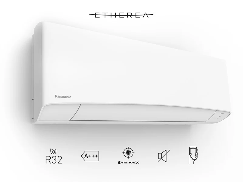 Panasonic Innenwandgerät ETHEREA WHITE Serie 12000 Btu CS-Z35XKEW R-32 Integriertes WLAN