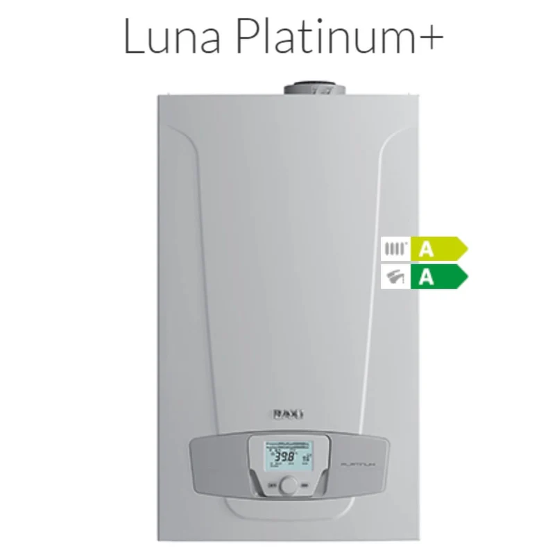Caldaia a Condensazione Baxi LUNA PLATINUM+ 33 GA Metano/Gpl con Kit Scarico Fumi