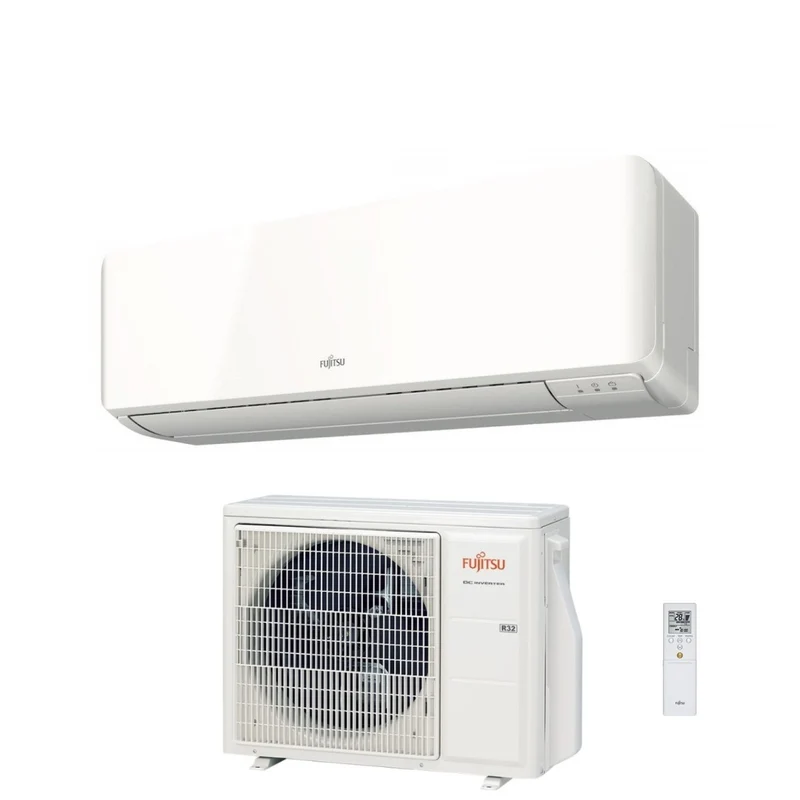 Fujitsu Inverter-Klimaanlage KM-Serie 7000 Btu ASYG07KMCE Code 3NGF87160 R-32 Wi-Fi optional Klasse A++/A+