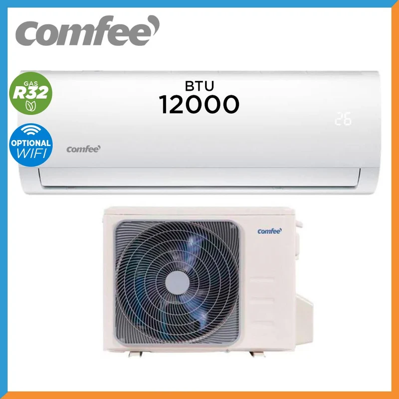 Comfee Inverter-Klimaanlage SIRIUS ECO-Serie 12000 BTU SIRIUS-E 12 R-32 Wi-Fi optional