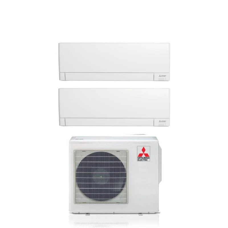 Mitsubishi Electric Dual Split Ay 18+18 MXZ-3F54VF R-32 Integrierte Wi-Fi-Klimaanlage