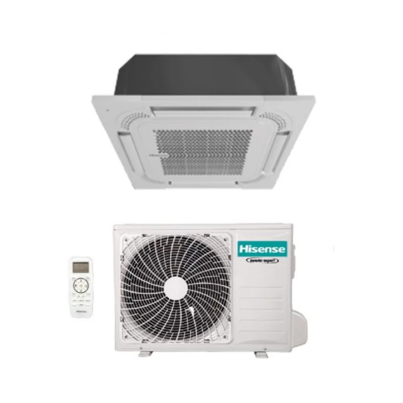 Hisense Kassetten-Klimaanlage 9000 Btu ACT26UR4RCA4 R-32 Wi-Fi optional mit Fernbedienung und Panel