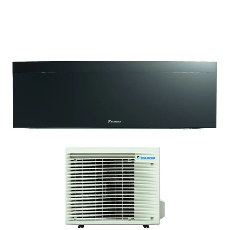 Daikin Bluevolution Inverter-Klimaanlage EMURA BLACK III Serie 18000 Btu FTXJ50AB R-32 Integriertes WLAN, Klasse A++, italienische Garantie