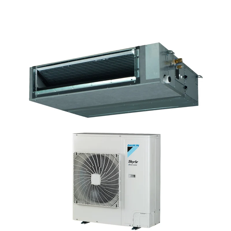 Daikin Bluevolution-Klimaanlage, kanalisiert, mittlerer Kopf, 48000 Btu FBA140A + AZAS140MV1, einphasig, R-32, WLAN optional