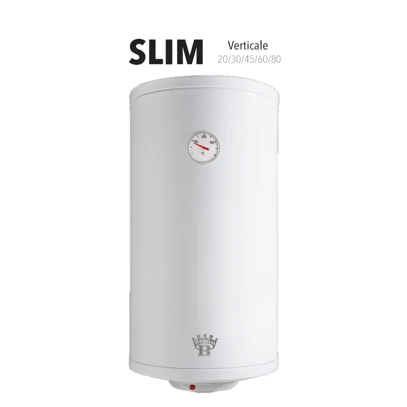 Scaldabagno Elettrico Bandini Braun Slim Verticale Flangiato 20 Litri