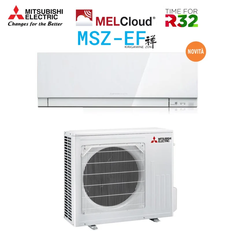 Mitsubishi Electric Klimaanlage Kirigamine Zen White 18000 Btu Wi-Fi R-32 Integriert