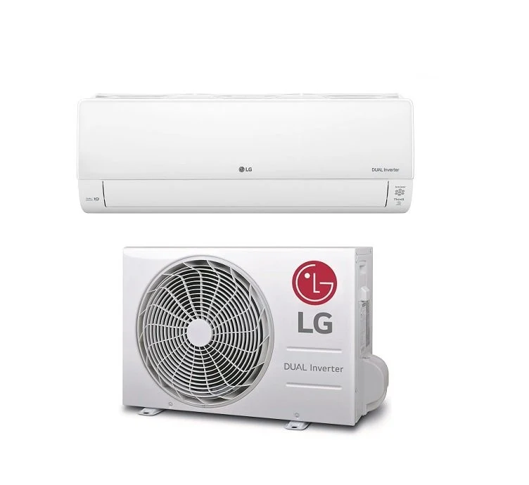 LG DELUXE Inverter-Klimaanlage 9000 BTU R-32 Nano UV Integrierte Wi-Fi-Sprachsteuerung DC09RH – NEU