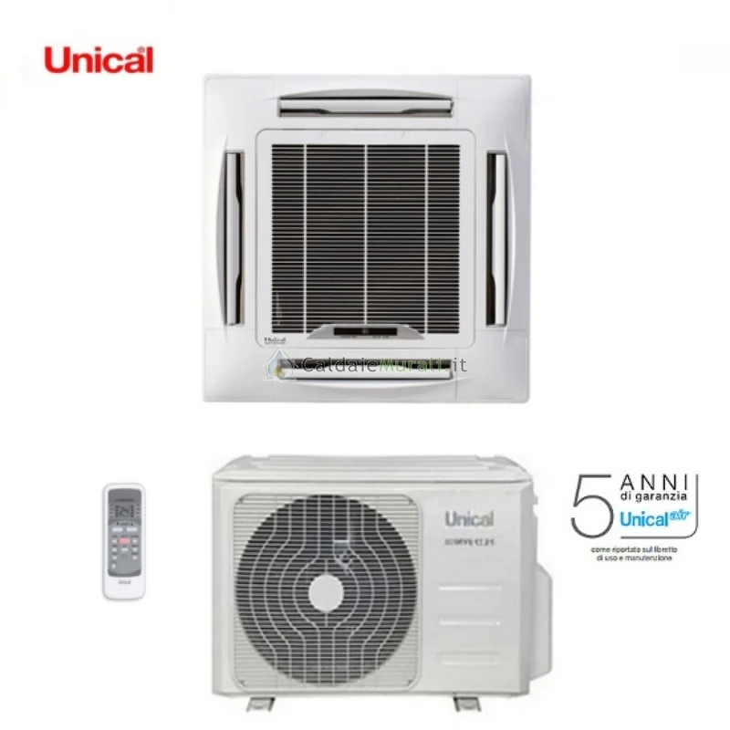 UNICAL MONO SPLIT INVERTER KASSETTENKLIMAANLAGE 18000 BTU CS09 18H A++/A+
