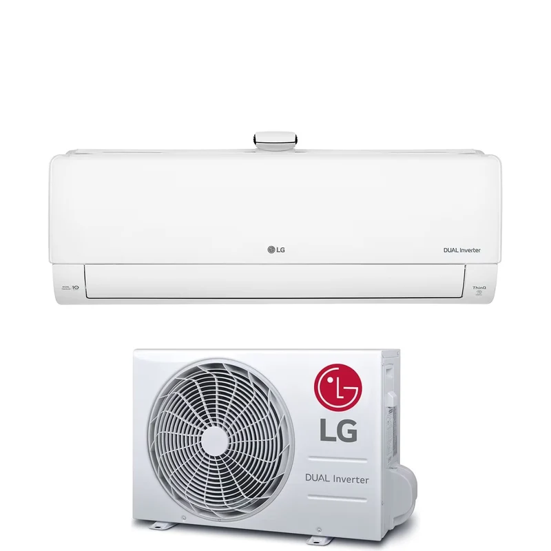LG Inverter-Klimaanlage DualCool ATMOSPHERE 9000 Btu AP09RK+AP09RT R-32 Integriertes WLAN A++/A+