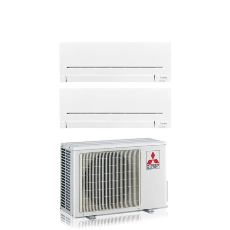 Mitsubishi Electric Dual-Split-Inverter-Klimaanlage MSZ-AP 5+7-Serie mit MXZ-2F42VF R-32 integriertem Wi-Fi 5000+7000