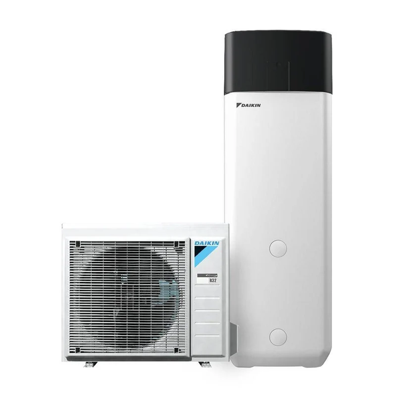 Scaldabagno Scaldacqua A Pompa Di Calore Daikin Ech2o Erwq02av3 + Ekhhp500a2v3 Da 500 Litri R-410
