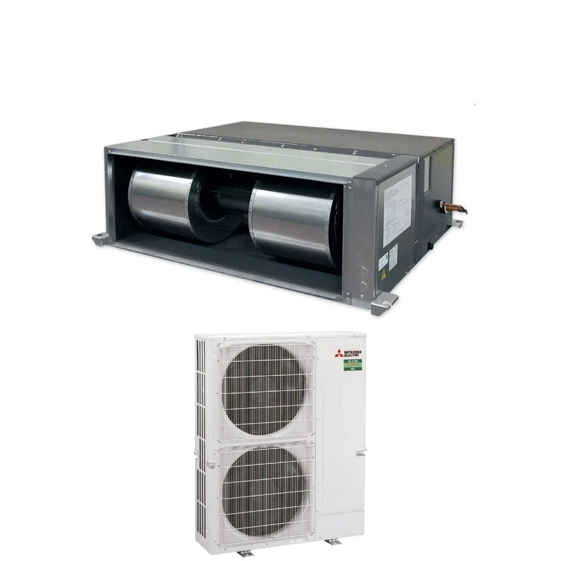Klimaanlage Mitsubishi Electric Kanalgerät Canalizzabile Power Inverter Alta Prevalenza 65000 Btu PEA-M200LA + PUZ-ZM200YKA Trifase R-32 WLAN optional