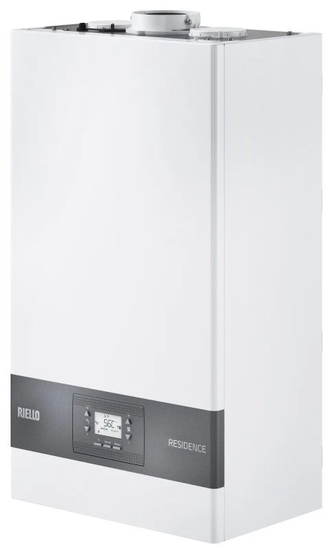 Caldaia Riello Residence 30 kis a condensazione completa di Kit Fumi Metano Low NOx classe A - NOVITA' 20148496