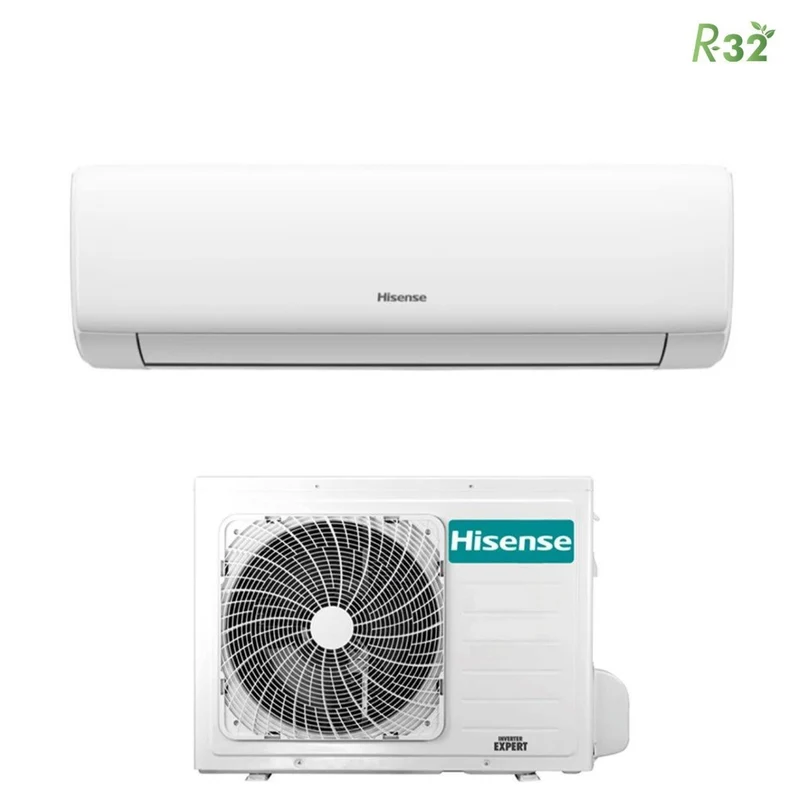 Hisense Inverter-Klimaanlage WINGS-Serie 9000 Btu KB25YR1AG R-32 Wi-Fi optional Klasse A++/A+
