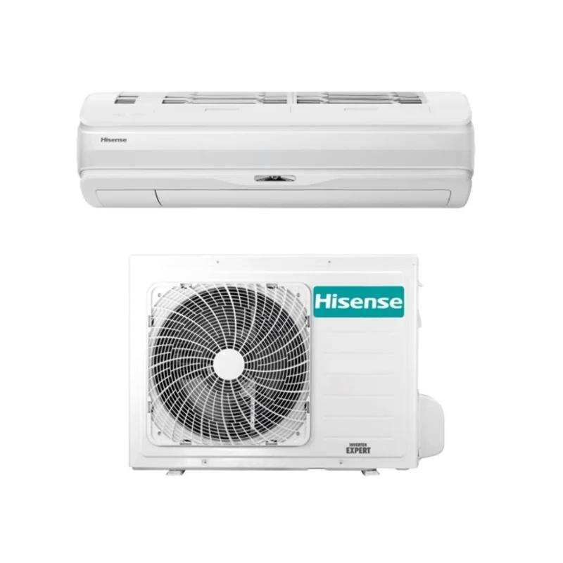 Hisense Inverter-Klimaanlage SILENTIUM PRO-Serie 12000 Btu QD35XU02G+QD35XU00W R-32 Integriertes WLAN – Neu