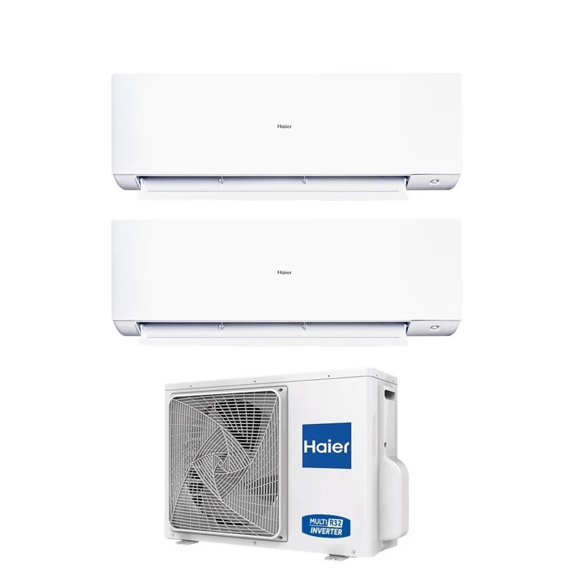 Haier Expert 9+12 Dual-Split-Klimaanlage mit 2U40S2SM1FA R-32 integriertem WLAN