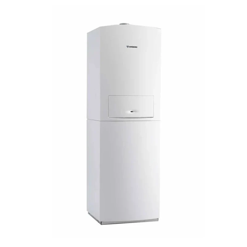 Caldaia a Condensazione a basamento Junkers Bosch CERAPUR MODUL SOLAR ZBS 30/210-3 SOE da 30 kW Metano 7738100533 con bollitore solare stratificato integrato