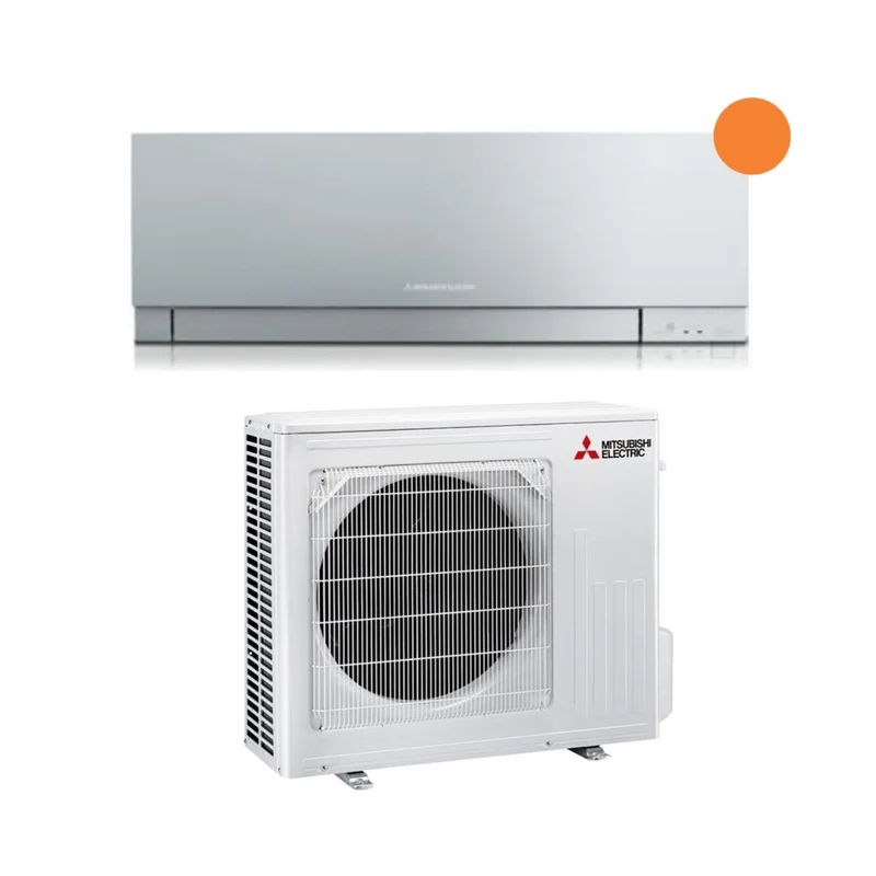Mitsubishi Electric Klimaanlage Kirigamine Zen Silver 18000 Btu R-32 Integriertes WLAN