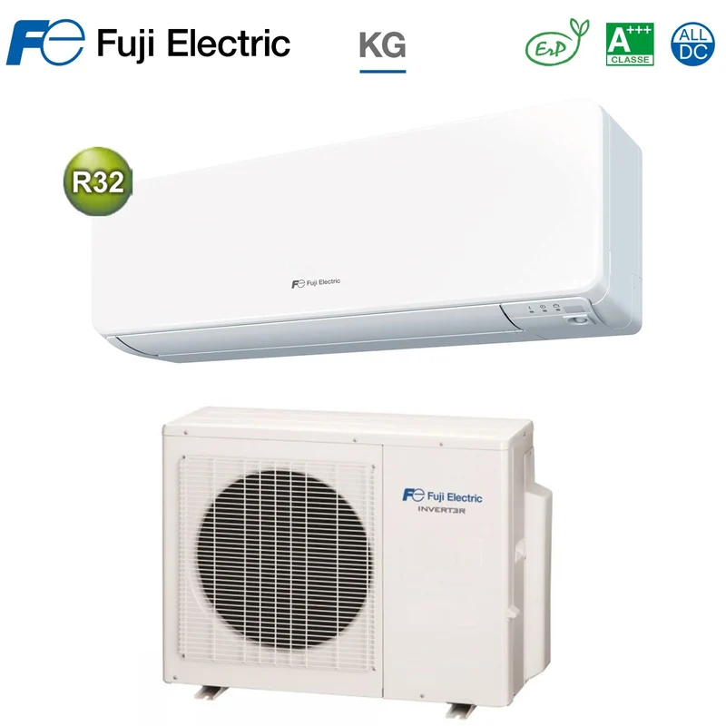 KLIMAANLAGE FUJI ELECTRIC INVERTER KG-Serie 14000 BTU RSG14KG R-32 Klasse A++/A+