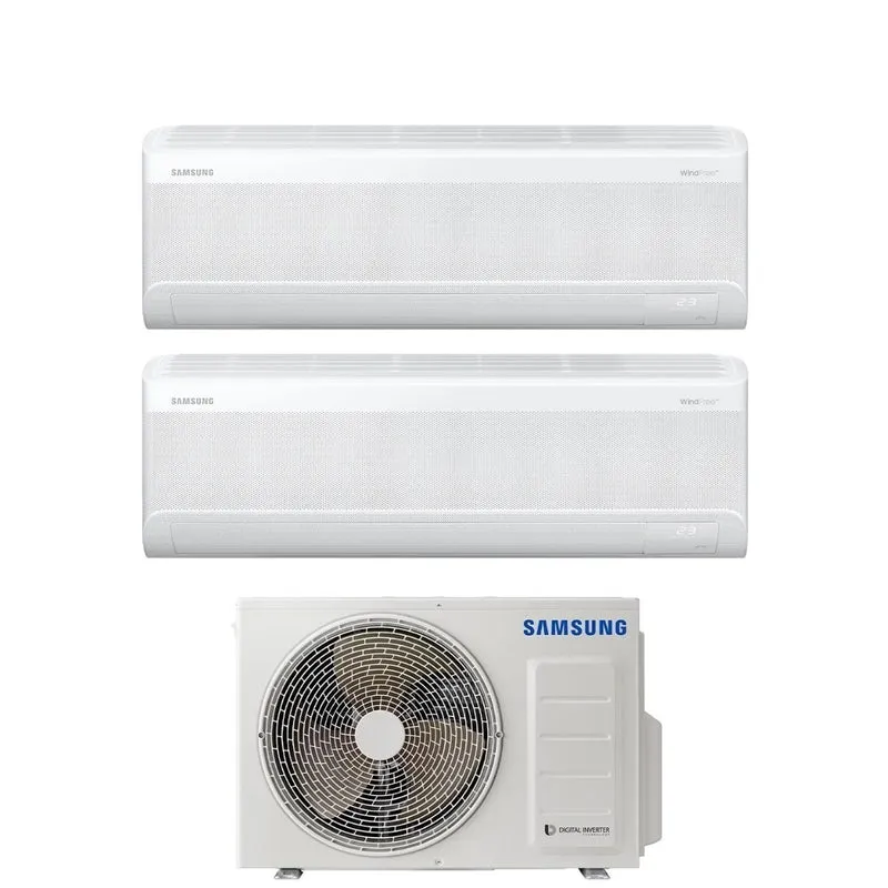 Samsung Dual Split WINDFREE ELITE S2 7+7 Klimaanlage mit AJ040TXJ2KG R-32 integriertem WLAN
