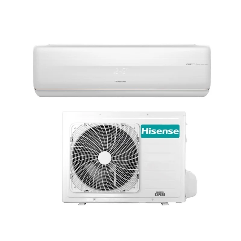 Hisense Inverter-Klimaanlage FRESH MASTER Serie 12000 Btu QF35XW00G R-32 Integriertes WLAN Klasse A+++ - Neu