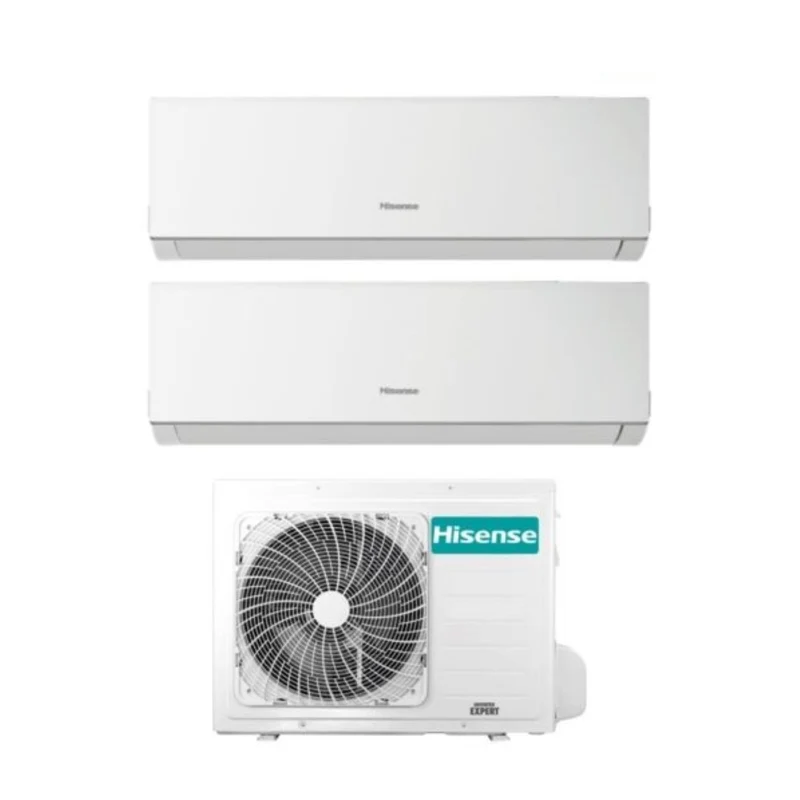 Hisense Dual-Split-Inverter-Klimaanlage der neuen COMFORT 7+9-Serie mit 2AMW50U4RXA R-32 Wi-Fi Optional 7000+9000