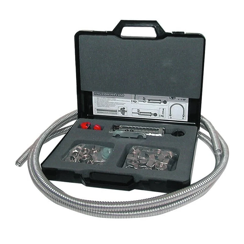 Kit Ferrari Per Realizzazione Flessibili Acqua Su Misura Per Collegamento Caldaie E Sanitari 037051