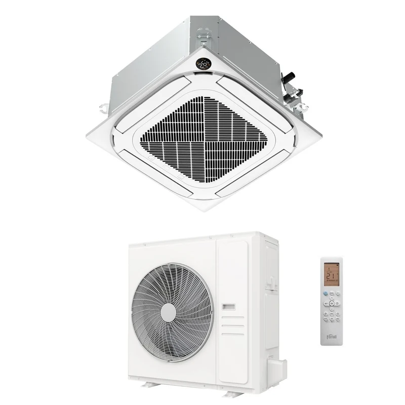 Condizionatore a Cassetta Ferroli Giada-C 18000 Btu 2CP0043F R-32 Wi-Fi Integrato con Telecomando e Griglia