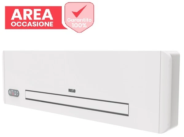 AREA OCCASIONI 2756 Ventilconvettore Fan Coil a parete Riello Design Wall 17 con telecomando 20186361 1,65 kW
