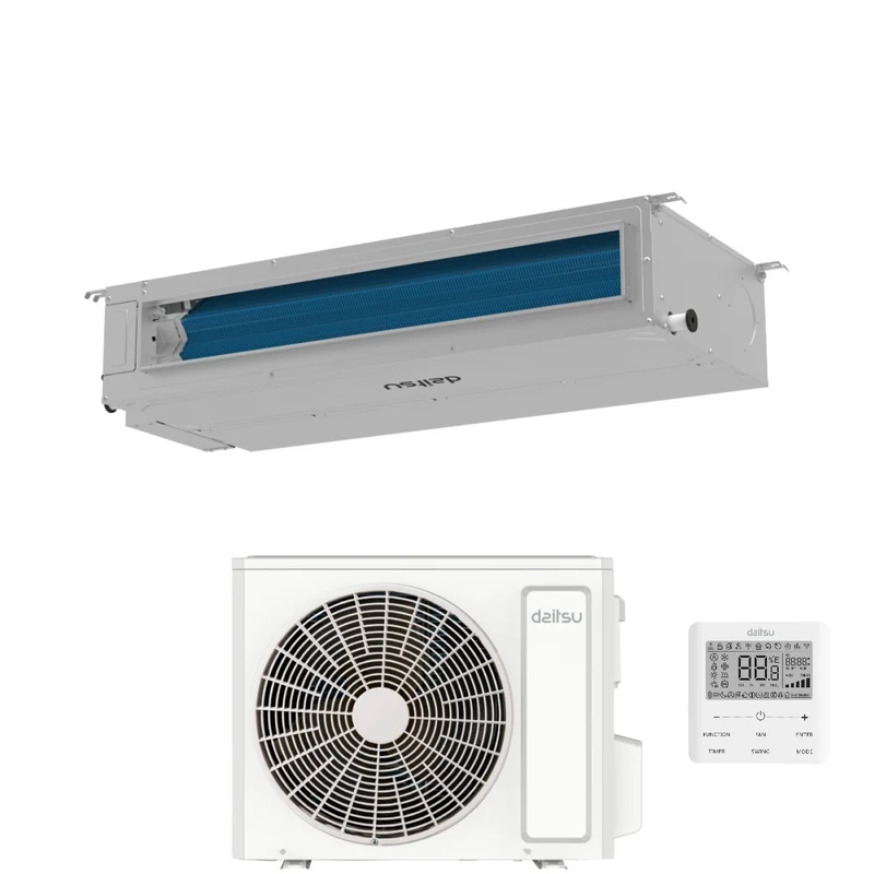 Condizionatore Canalizzato Daitsu 12000 Btu ACD12KDBS R-32 Wi-Fi Integrato con Comando a Filo