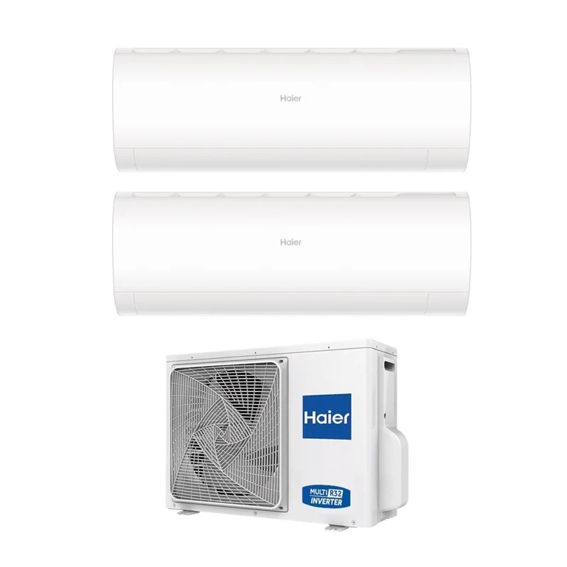 Haier Pearl 12+12 Dual-Split-Klimaanlage mit 2U50S2SM1FA-3 R-32 integriertem WLAN