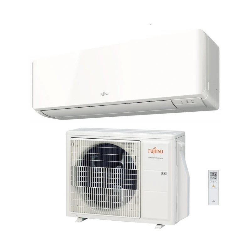 Fujitsu Inverter-Klimaanlage KM-Serie 24000 Btu ASYG24KMTA Großes Modell R-32 Wi-Fi optional – Neu