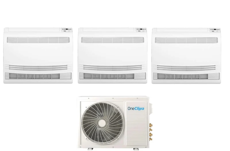 OneClima Trial Split Console 12+12+12 Klimaanlage mit MLT27x3/Y24 R-32 Wi-Fi, optional mit Standard-Fernbedienung