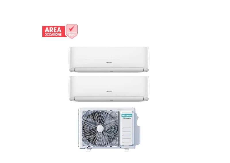 AREA OCCASIONI 2549 Condizionatore Dual Split Hisense Hi-Comfort 7+9 con 2AMW42U4RGC R-32 Wi-Fi Integrato
