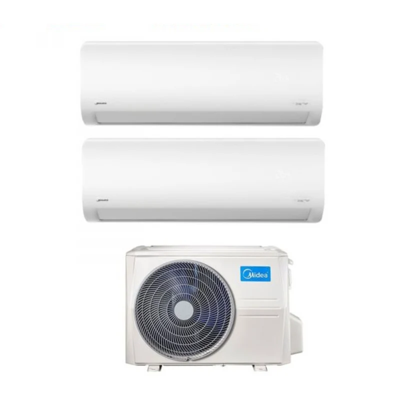 Midea XTreme Pro Wi-Fi 9+12 Dual-Split-Klimaanlage mit M2OH-14HFN8-Q R-32 integriertem WLAN