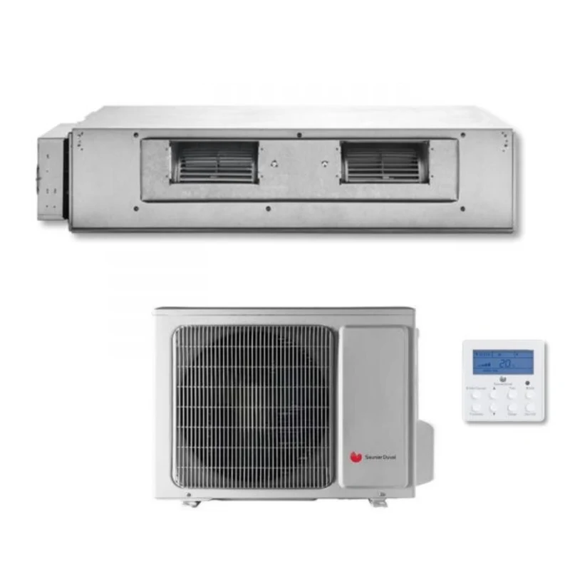 Hermann Saunier Duval Kanalisierte Inverter-Klimaanlage 24000 Btu SDH17-070 ND R-410 Klasse A – UNTER KOSTEN