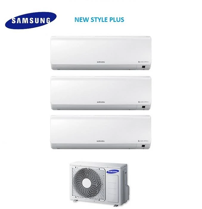 Klimaanlage Samsung Trial-Split Inverter Serie NEW STYLE PLUS 7+9+9 mit AJ052MCJ R-410 7000+9000+9000