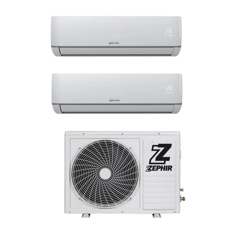 Climatizzatore Condizionatore Zephir Dual Split Inverter serie ZDA 9+12 R-32 Classe 9000+12000 - Novità