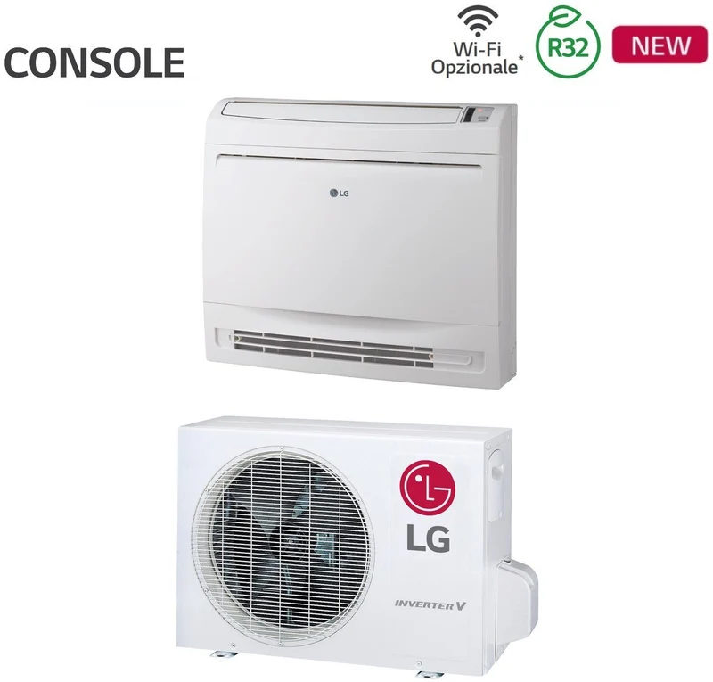 Condizionatore Console LG 18000 Btu UQ18F R-32 Wi-Fi Optional