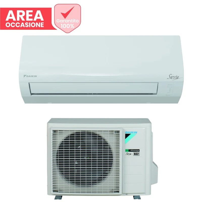 SCHNÄPPCHENBEREICH Daikin Klimaanlage Inverter SIESTA ATXF-E Serie 9000 Btu ATXF25E + ARXF25E R-32 Wi-Fi optional Klasse A++/A+