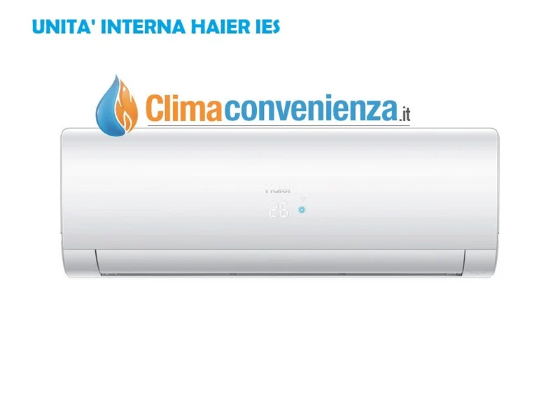 Unità Interna A Parete Haier Inverter Serie Ies 12000 Btu As35s2sf2fa R-32 Wi-Fi Opzionale