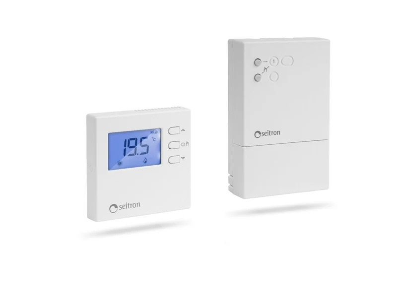 Kit radio termostato ambiente Seitron wireless KTR005